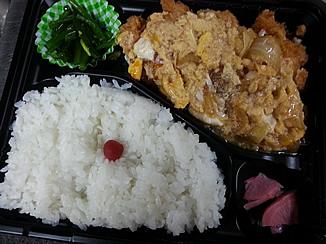 カツ煮弁当
